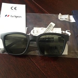 Brand New Le Specs Alpha Basic Matte Black